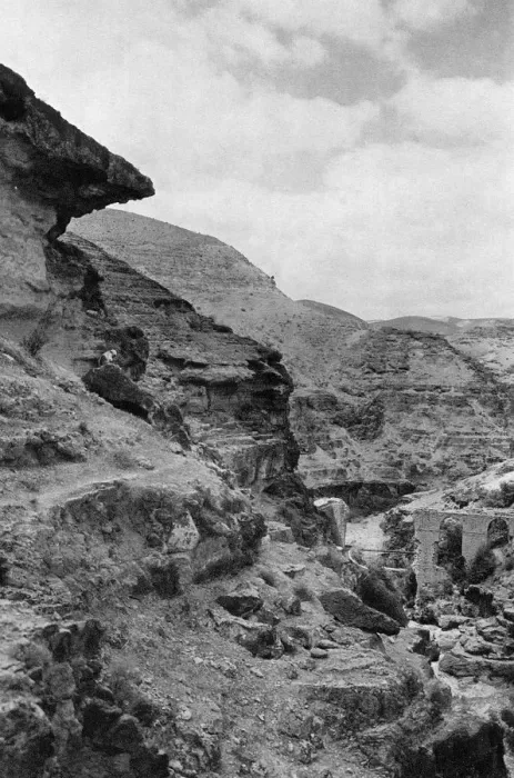 Framed Print : Byzantine aqueduct, Wadi Qelt, West Bank Framed Print : Byzantine aqueduct, Wadi Qelt, West Bank
