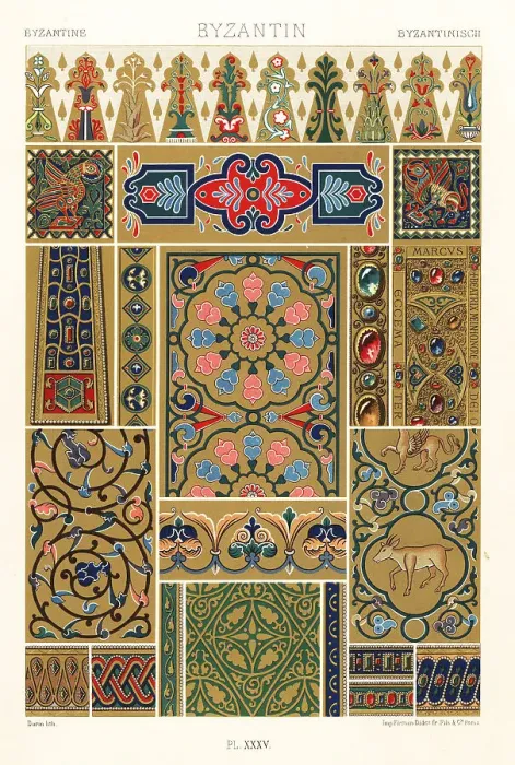 Framed Print : Byzantine art: mosaics, filigree enamels and embroidery Framed Print : Byzantine art: mosaics, filigree enamels and embroidery