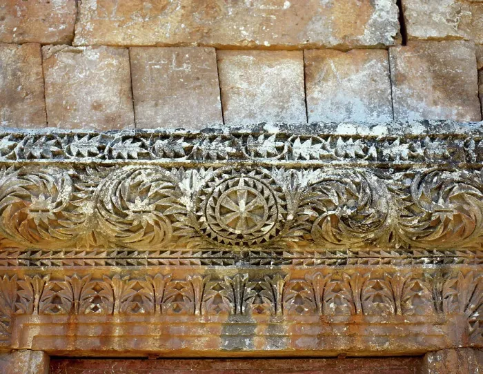 Framed Print : Byzantine Art. Syria. Al Bara (al-kafr). Dead Towns. Decorat Framed Print : Byzantine Art. Syria. Al Bara (al-kafr). Dead Towns. Decorat