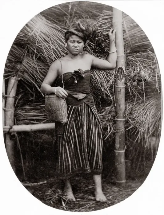 Framed Print : c. 1880 South East Asia - country woman Siam Thailand Framed Print : c. 1880 South East Asia - country woman Siam Thailand