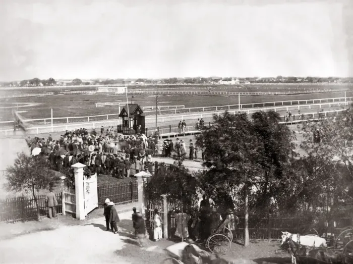 Framed Print : c. 1880s China - Shanghai horse racing racecourse Framed Print : c. 1880s China - Shanghai horse racing racecourse
