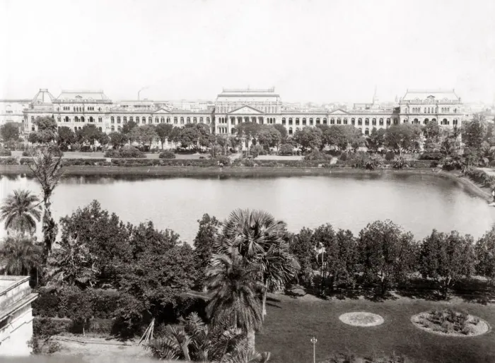 Framed Print : c. 1880s India - public buildings Calcutta Kolkata Framed Print : c. 1880s India - public buildings Calcutta Kolkata