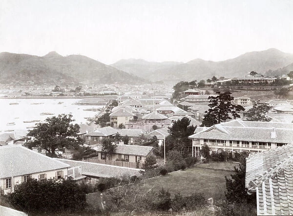 c. 1880s Japan - Dejima Nagasaki