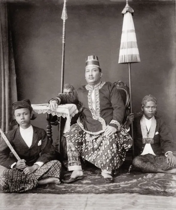 Framed Print : c. 1880s South East Asia captioned The Regent of Subang Framed Print : c. 1880s South East Asia captioned The Regent of Subang