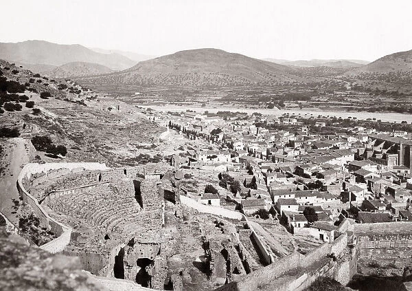 c. 1880s Spain - view of Sagunto