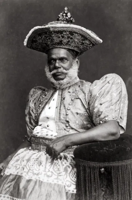 Framed Print : c. 1880s Sri Lanka Ceylon - chief from Kandy Framed Print : c. 1880s Sri Lanka Ceylon - chief from Kandy