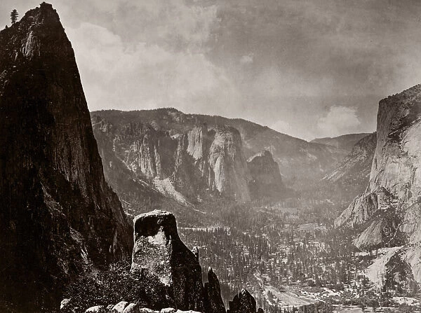 c. 1880s USA Yosemite valley - Isaiah Taber (attrib)