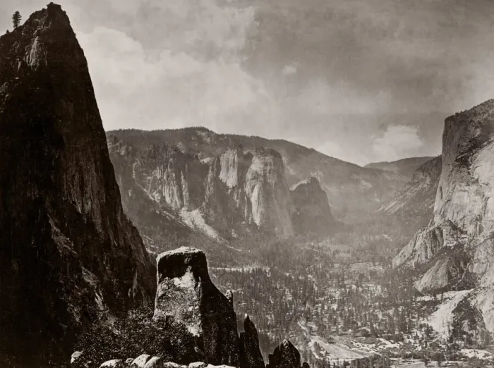 Framed Print : c. 1880s USA Yosemite valley - Isaiah Taber (attrib) Framed Print : c. 1880s USA Yosemite valley - Isaiah Taber (attrib)