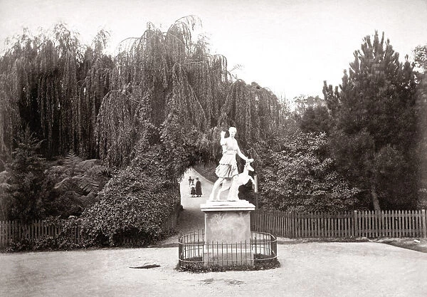 c. 1890 Australia - Fitzroy Gardens Melbourne