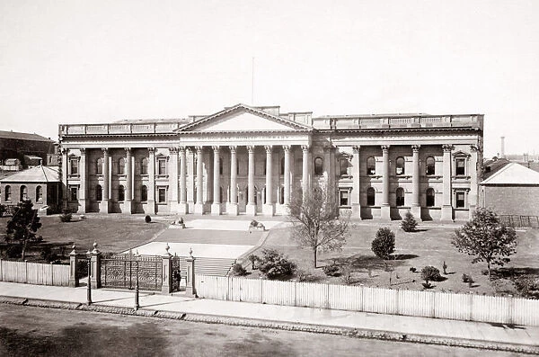 c. 1890 Australia - Melbourne Public Library