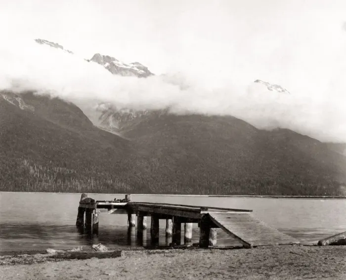 Framed Print : c. 1890 New Zealand - Humbolt Mountain Range from Glenorchy Wakatipu Framed Print : c. 1890 New Zealand - Humbolt Mountain Range from Glenorchy Wakatipu