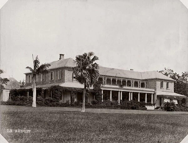 c. 1890s Le Reduit - State House, President of Mauritius