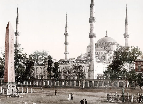 c. 1890s Turkey Sultan Ahmed Mosque