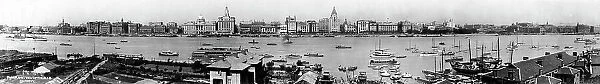 C. 1920s China - panoramic city view Shanghai