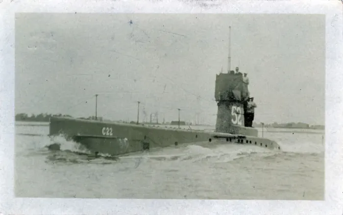Framed Print : C-Class Submarine C22 Framed Print : C-Class Submarine C22