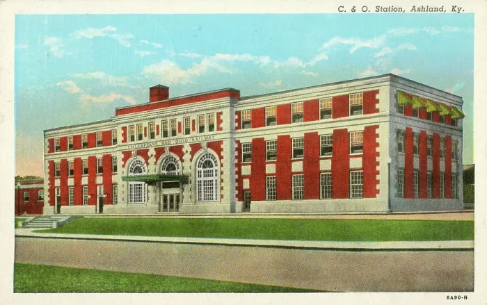 Framed Print : C. & O. Station, Ashland, Kentucky, USA Framed Print : C. & O. Station, Ashland, Kentucky, USA