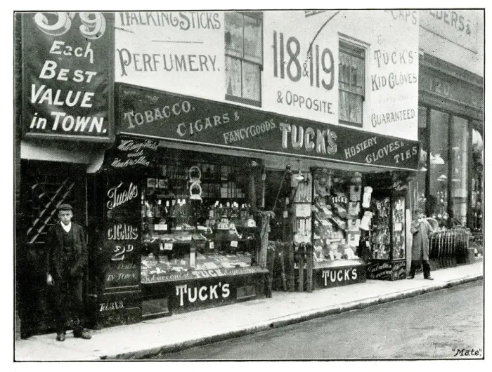 Framed Print : C. Tuck, Fancy Goods Tobacconist, East Street, Southampton Framed Print : C. Tuck, Fancy Goods Tobacconist, East Street, Southampton