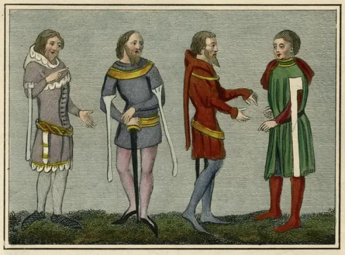 Framed Print : Four C14 Men Framed Print : Four C14 Men