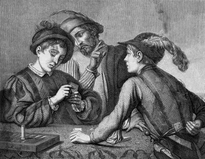 Framed Print : C16 GAMBLERS Framed Print : C16 GAMBLERS