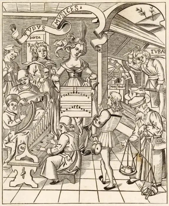 Framed Print : C16 Instrumentalists Framed Print : C16 Instrumentalists