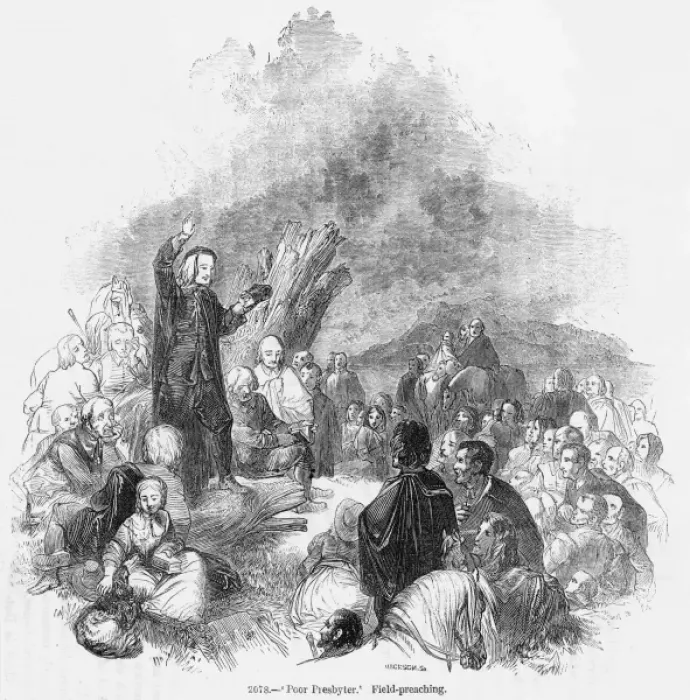 Framed Print : C17 Field Preacher Framed Print : C17 Field Preacher