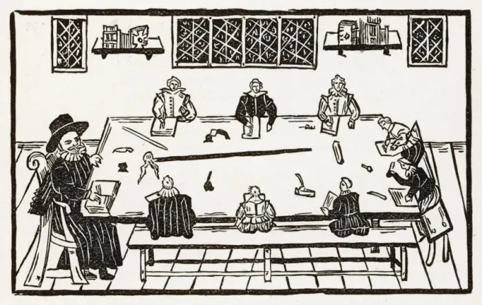 Framed Print : C17 Schoolroom Framed Print : C17 Schoolroom