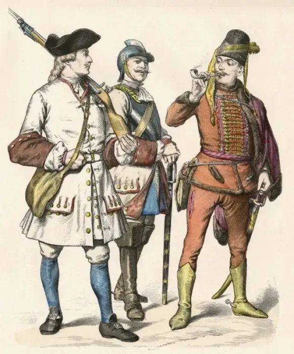 Framed Print : C18 Austrian Military Framed Print : C18 Austrian Military
