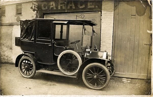 C1909 Belsize Vintage Car  /  Taxi Cab, Lansdown Place Lane