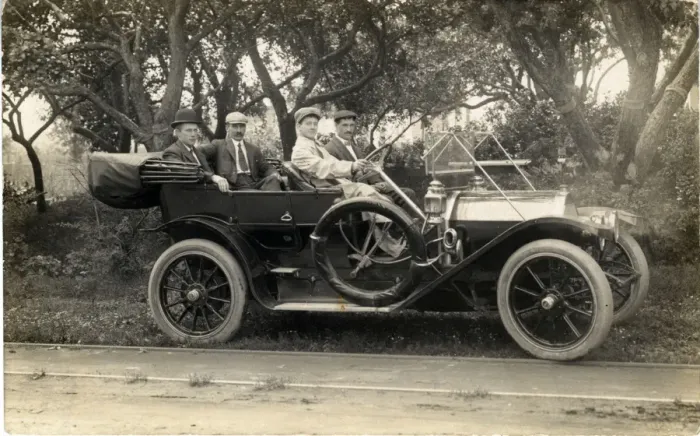 Framed Print : C1910 Marion Model 10 Flyer Vintage Car, USA Framed Print : C1910 Marion Model 10 Flyer Vintage Car, USA