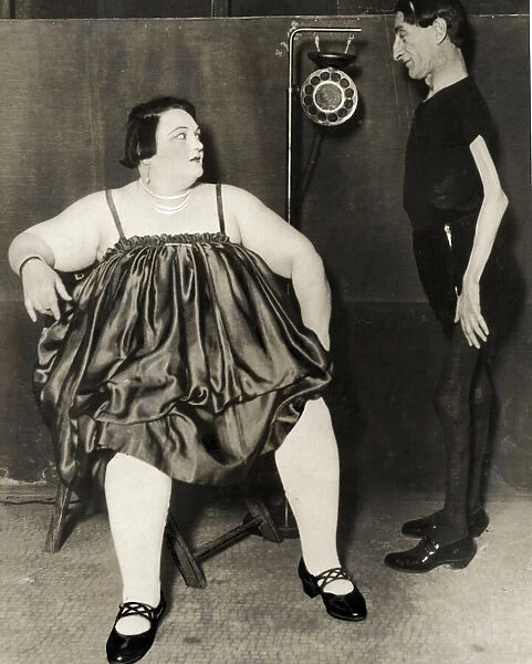 c.1920s - Madame Alice fat lady performer