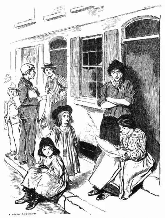 Framed Print : C20 Working Class Scene Framed Print : C20 Working Class Scene