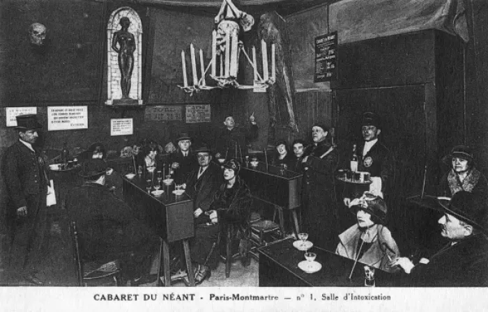 Framed Print : Cabaret du Mort (Cabaret of Nothingness or Death) Framed Print : Cabaret du Mort (Cabaret of Nothingness or Death)