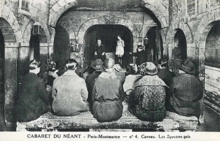 Framed Print : Cabaret du Neant (Cabaret of Nothingness or Death) Framed Print : Cabaret du Neant (Cabaret of Nothingness or Death)