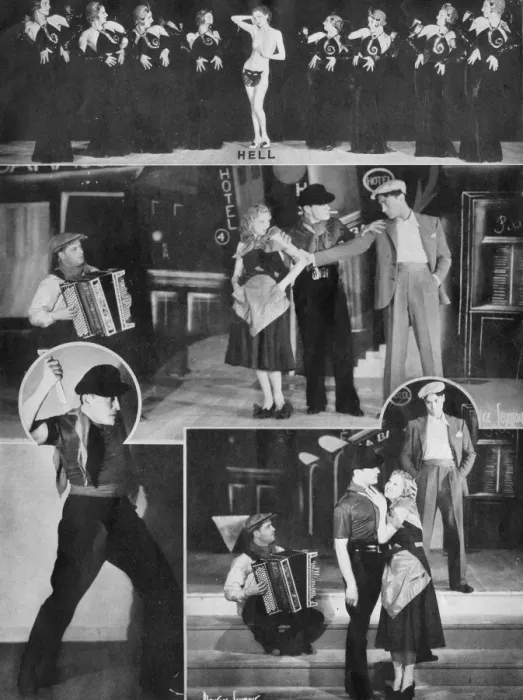Framed Print : Cabaret Hell from in Revue Folies Bergere at the French Casi Framed Print : Cabaret Hell from in Revue Folies Bergere at the French Casi