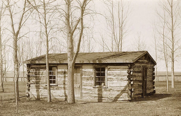 Cabin on Elkhorn Ranch, North Dakota, USA
