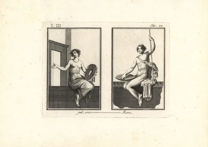 Framed Print : A Cabiri with shield and spear and a Cabiridae Framed Print : A Cabiri with shield and spear and a Cabiridae