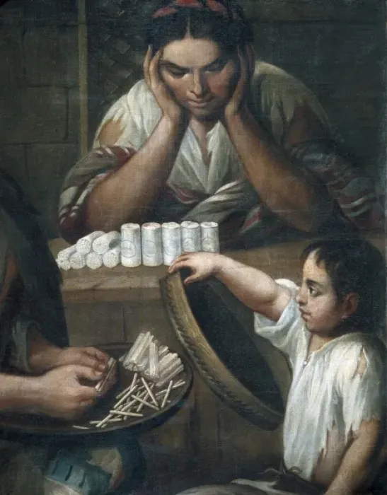 Framed Print : CABRERA, Miguel (1695-1768). De Castizo y Mestiza Framed Print : CABRERA, Miguel (1695-1768). De Castizo y Mestiza