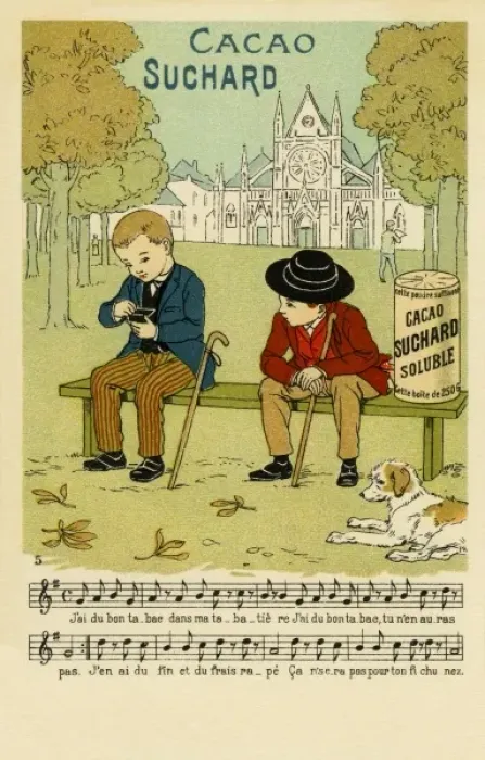 Framed Print : Cacao Suchard advertisement Framed Print : Cacao Suchard advertisement