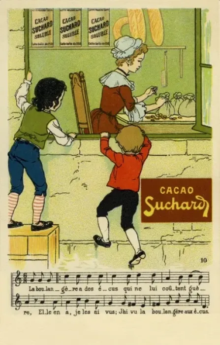 Framed Print : Cacao Suchard advertisement Framed Print : Cacao Suchard advertisement