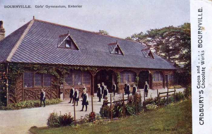 Framed Print : Cadburys Bournville, Birmingham - Girls Gymnasium Exterior Framed Print : Cadburys Bournville, Birmingham - Girls Gymnasium Exterior