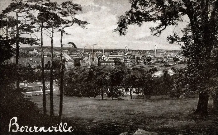 Framed Print : Cadbury's Bournville Works - Birmingham - panorama Framed Print : Cadbury's Bournville Works - Birmingham - panorama