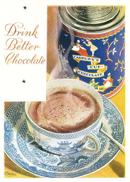 Cadburys Cup Chocolate Advertisement