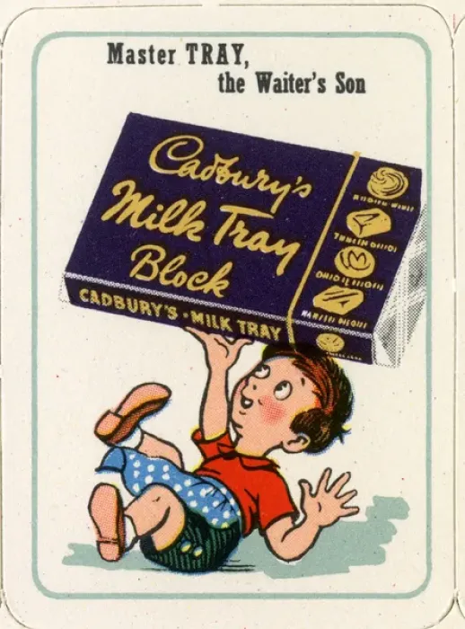 Framed Print : Cadburys Happy Families - Master Tray Framed Print : Cadburys Happy Families - Master Tray