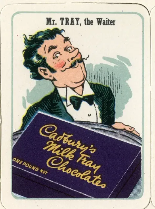 Framed Print : Cadburys Happy Families - Mr Tray Framed Print : Cadburys Happy Families - Mr Tray