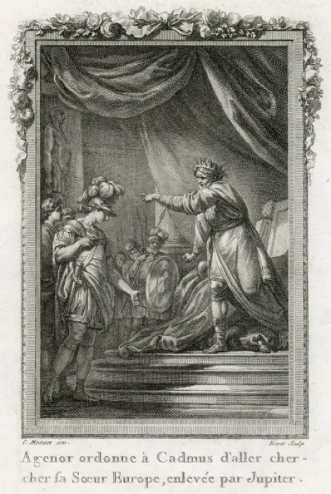 Framed Print : Cadmus and Agenor Framed Print : Cadmus and Agenor