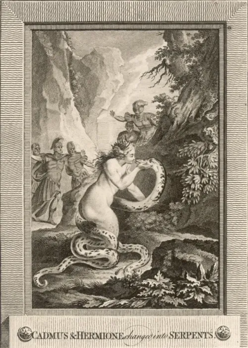 Framed Print : Cadmus and Hermione Framed Print : Cadmus and Hermione