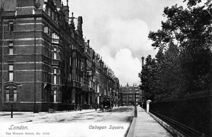 Framed Print : Cadogan Square, Knightsbridge, London Framed Print : Cadogan Square, Knightsbridge, London