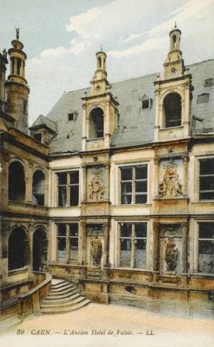 Framed Print : Caen - Ancient Hotel d Escoville de Valois Framed Print : Caen - Ancient Hotel d Escoville de Valois