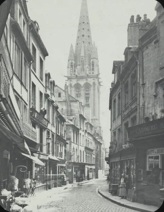 Framed Print : Caen Rue Froide Framed Print : Caen Rue Froide
