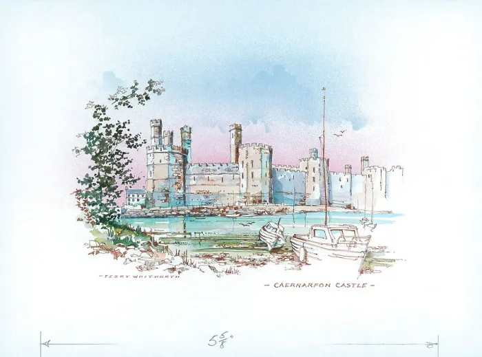 Framed Print : Caernarfon Castle Framed Print : Caernarfon Castle